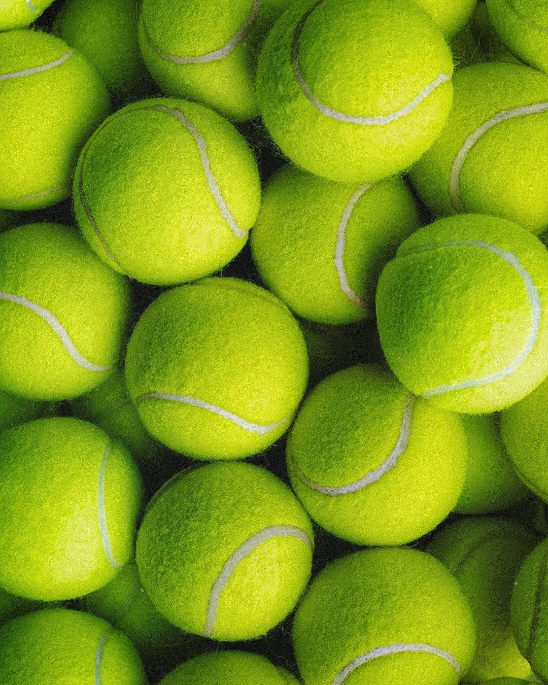 Tennis balls background